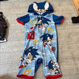 Sonic the Hedgehog Kid’s Pajamas, size XS